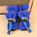 4-Pieces: Water-Resistant Dog Bootie Shoes