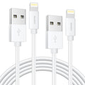 6 Ft./10 ft. Overtime Apple MFi Certified iPhone Charger Lightning Cable Pack