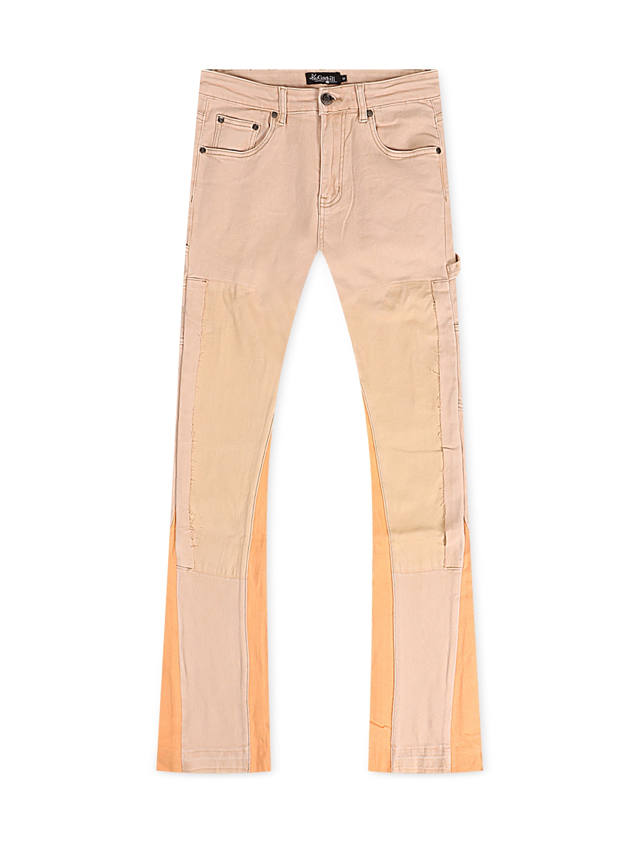 Sugarhill Revolver Stacked Jeans - Desert/Orange