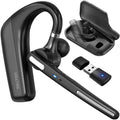 Delton 90X Ultralight Bluetooth Headset with Noise Cancelling Computer Headphone/ Earpiece with Charging Case