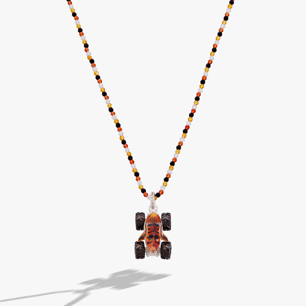Hot Wheels™ Monster Truck Tiger Shark Pendant Necklace