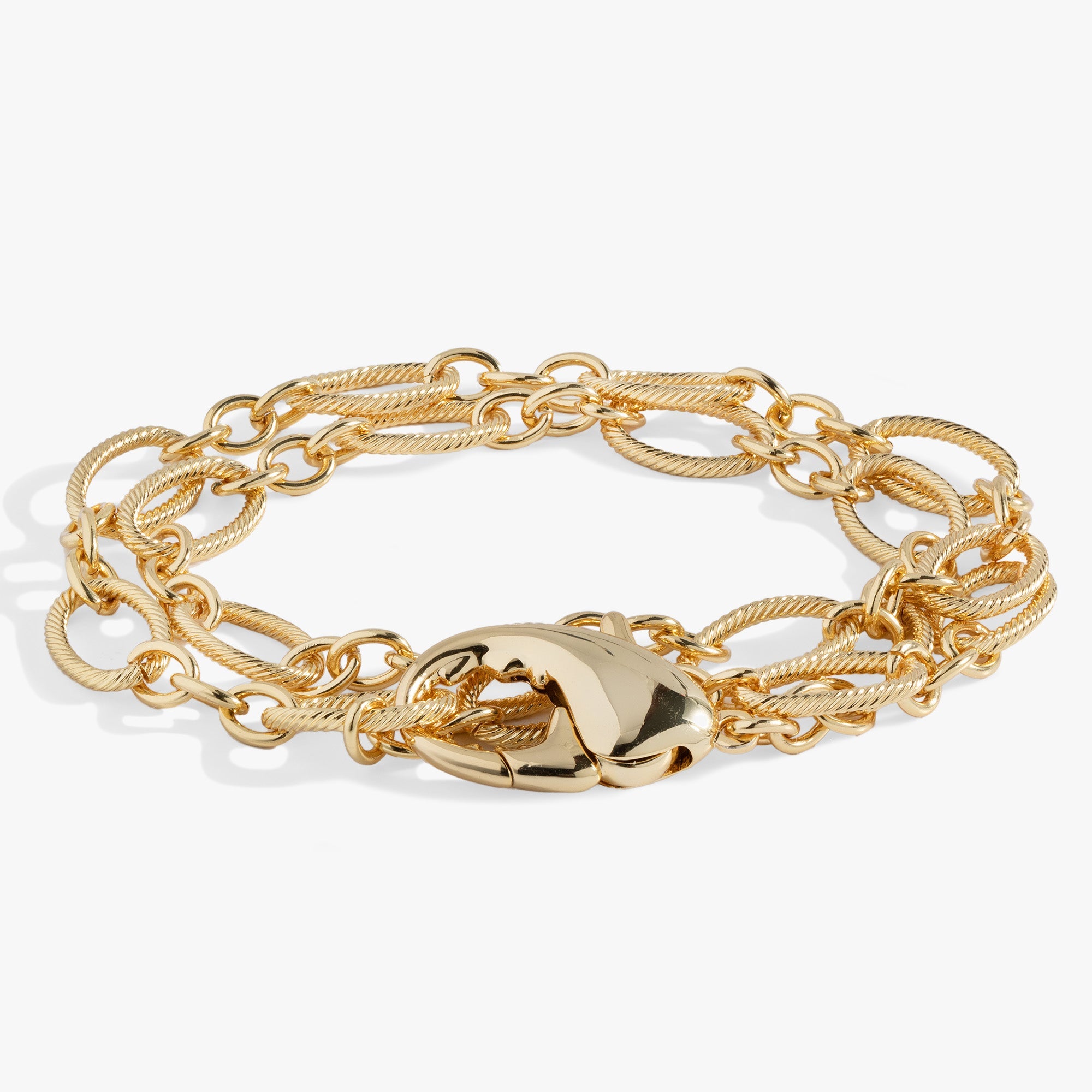 Lobster Claw Convertible Wrap Necklace or Bracelet
