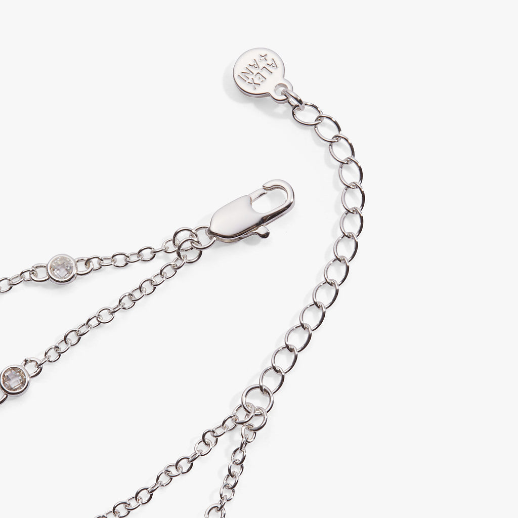 Mama Infinity Chain Double Strand Bracelet