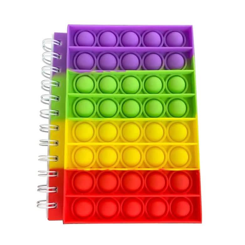 Push Pop Anti-Stress Notebook